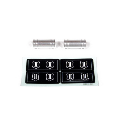 Axial Icon Clear Anodized Aluminum Shock Reservoir (2pcs)
