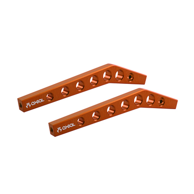 Axial Machined Hi-Clearance Links - Orange (2pcs)