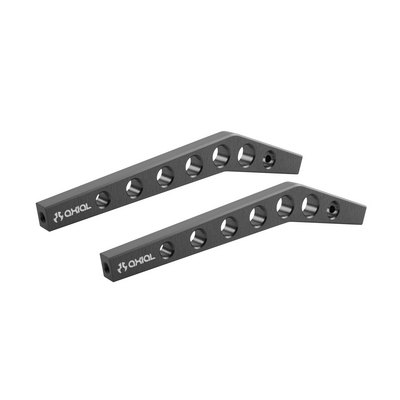 Axial Machined Hi-Clearance Links - Grey (2pcs)