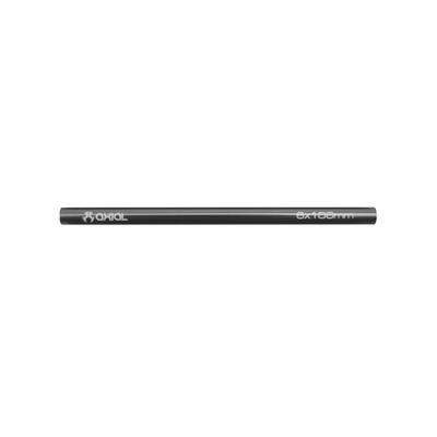 Axial Threaded Aluminum Pipe 6x106mm - Grey (2 pcs.)