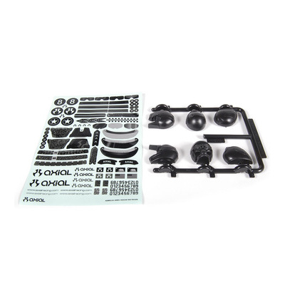 Axial Helmet Set (Black)