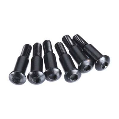 Axial M3x4x15mm Hex Socket Button Head Shoulder Screw - Black (6