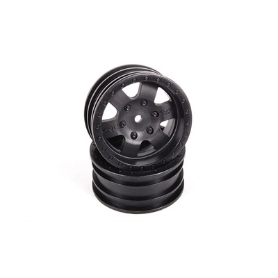 Axial 1.9 Black Rock CRC Wheels - Black (2pcs)