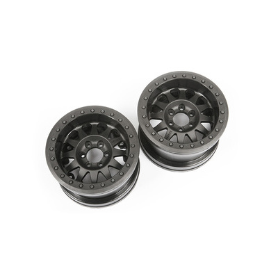 Axial 2.2 Method Beadlock Wheels - IFD Wheels - Black (2pcs)