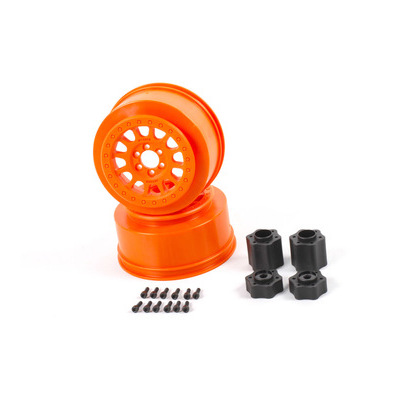 Axial 2.2 3.0 Method 105 Wheels â€“ 41mm (Orange) (2pcs)