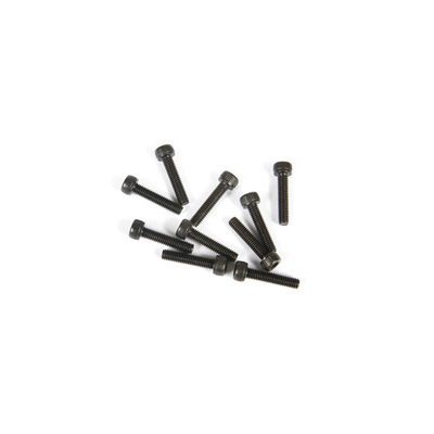 Axial M2.6x12mm Cap Head (Black) (10pcs)