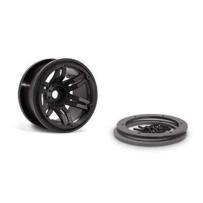 Axial 2.2 Rockster Beadlocks (Black)