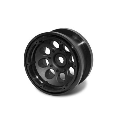 Axial 2.2 8 Hole Beadlocks (Black)