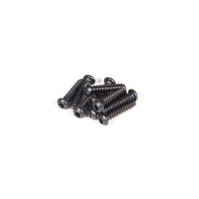 Axial M2.6x12mm Hex Socket Tapping Button Head (Black) (10pcs)