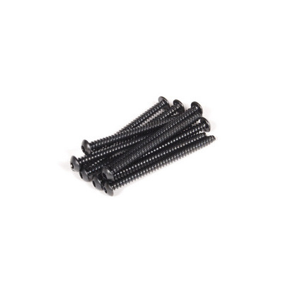 Axial M3x40mm Hex Socket Tapping Button Head (Black) (10pcs)