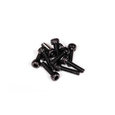 Axial M3x12mm Cap Head (Black) (10 pcs)