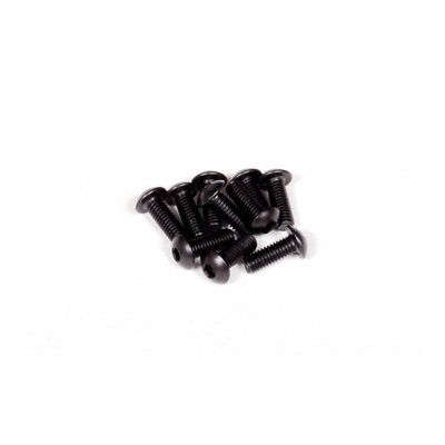 Axial M3x8mm Hex Socket Button Head (Black) (10pcs)