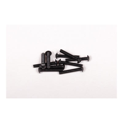 Axial M3x18mm Hex socket Button Head - Black (10pcs)