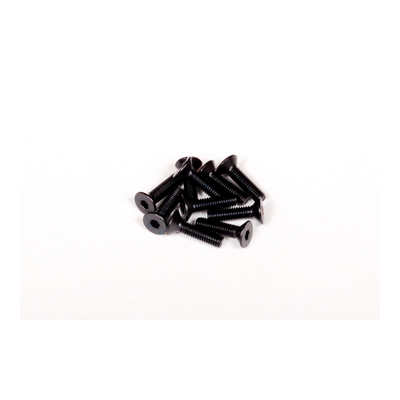Axial M3x12mm Hex Socket Flat Head - Black (10pcs)