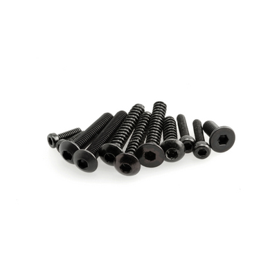 Axial M3x25mm Hex Socket Tapping Button Head (Black) (10pcs)