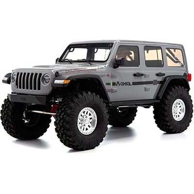 AXI03003T1 | Axial SCX10 III Jeep JLU Wrangler RC Crawler, RTR, Gray