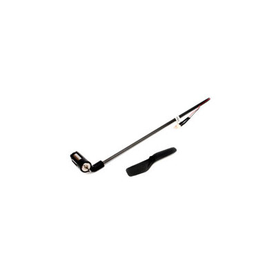 Blade Tail Boom Assembly w/ Tail Motor/Rotor/Mount: MSRX