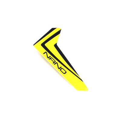 Blade Yellow Vertical Fin w/decal: nCP X