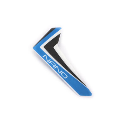 Blade Blue Vertical Fin w/decal: nCP X