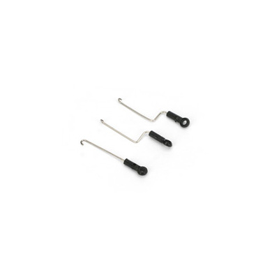 Eflite Servo Pushrod Set with ball link: 3pcs