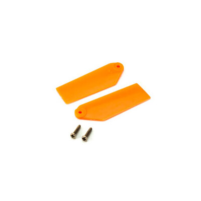 Blade Tail Rotor Blade Set, Orange: 130 X
