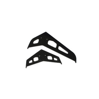 Blade Stab/Fin Set, Carbon Fiber: 300 X