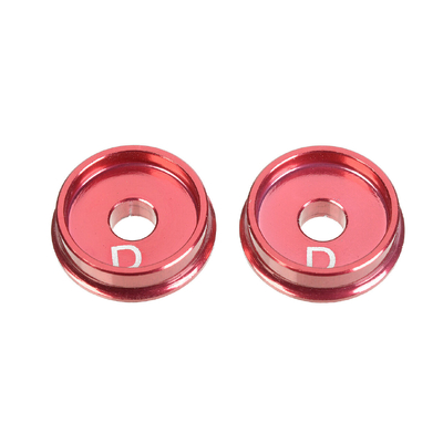 Team Corally - Alum. Lower Arm Cap SSX-12 - D - 1.5mm - 2 Pcs