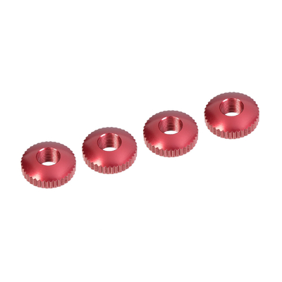 Team Corally - Alum. Body Mount Cambered Nuts - 4 Pcs