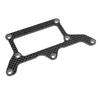 Team Corally - Rear Pod Lower Plate SSX-10 - Carbon 2.5mm - 1 Pc