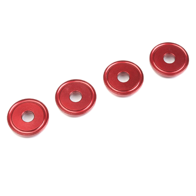 Team Corally - Aluminum Flex Washer - 4 Pcs