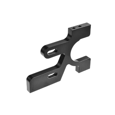 Team Corally - Motor Bulkhead - Rear Right - 7075 Aluminium -Black - 1 Pc