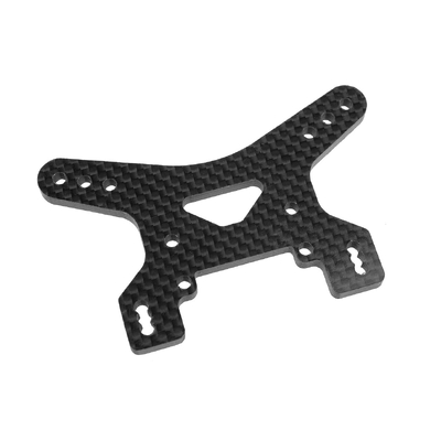 Team Corally - Shock Stay - Graphite 4mm - Front - 1 Pc