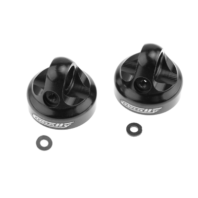 Team Corally - Shock Body Cap - Top - Alu. - 2 Pcs