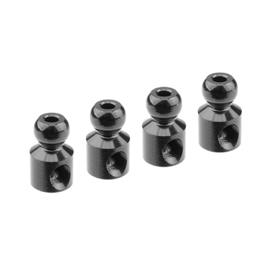 Team Corally - Ball End 4.8mm - for Anti Roll Bar - Alu. - 4 Pcs