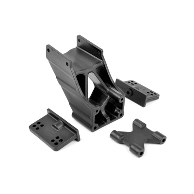 Team Corally - Wing Mount - V1 - Adjustable - Composite - 1 Set