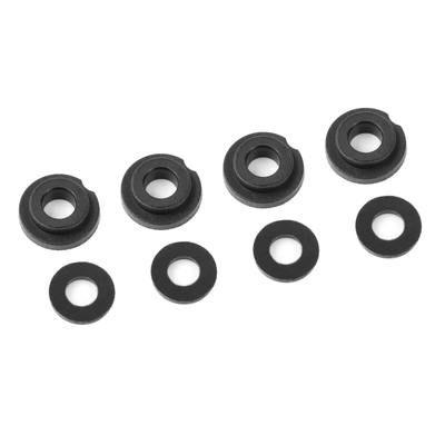 Team Corally - Shock Body Insert - Washer - Composite - 1 set (4+4pcs)