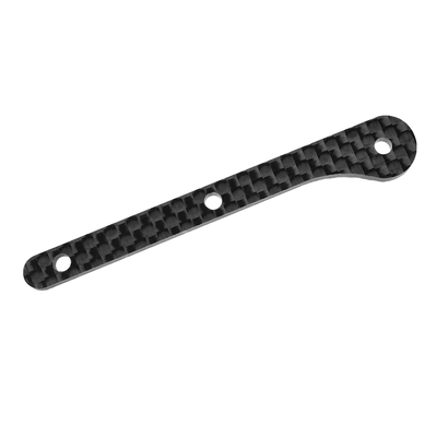 Team Corally - Chassis Brace Stiffener - Front - fits part C-00180-104 - Graphite 2.5mm - 2 pcs