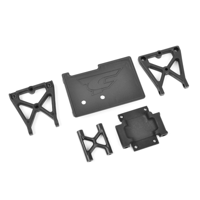 Team Corally - Center Roll Cage Mount - Composite - 1 Set