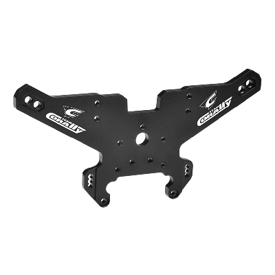 Team Corally - Shock Tower - MT-G2 - Rear - Aluminum - 5mm - Black - 1 Pc