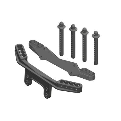 Team Corally - Body Mount Set - FR/RE - 1 Set