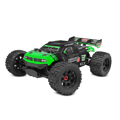 Team Corally - PUNISHER 4 - RTR - Green - Brushless Power 4S - No Battery - No Charger