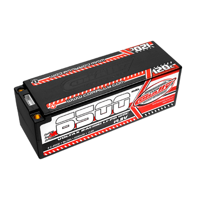 Team Corally - Voltax 120C LiPo Battery - 6500mAh - 14.8V - Stick 4S - 5mm Bullit