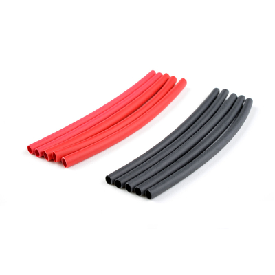 Team Corally - Shrink Tubing - 2.4mm - Red + Black - 10 pcs