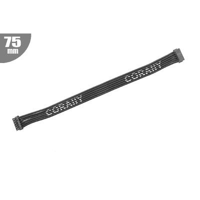 Team Corally - High Flex Flat Sensor Wire - 75mm - Silver Plated Terminal