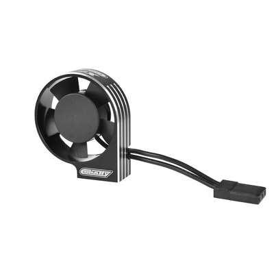 Team Corally - Ultra High Speed Cooling Fan XF-40 w/BEC connector - 40mm - Black - Silver