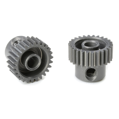 Team Corally - 64 DP Pinion - Short - Hard Anodised AL7075 - 26 Teeth - Shaft Dia. 3.17mm