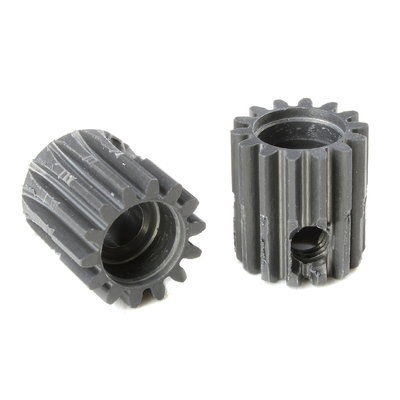 Team Corally - 48 DP Pinion - Short - Hard Anodised AL7075 - 14 Teeth - Shaft Dia. 3.17mm