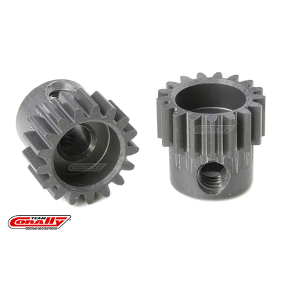 Team Corally - 48 DP Pinion - Short - Hard Anodised AL7075 - 17 Teeth - Shaft Dia. 3.17mm