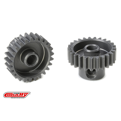 Team Corally - 48 DP Pinion - Short - Hard Anodised AL7075 - 25 Teeth - Shaft Dia. 3.17mm