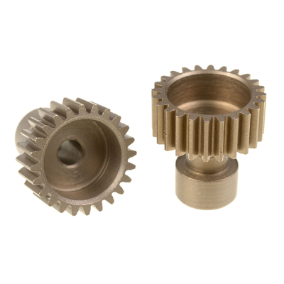 Team Corally - 48 DP Pinion  Long Boss  Hardened Steel  24 Teeth - ø3.17mm